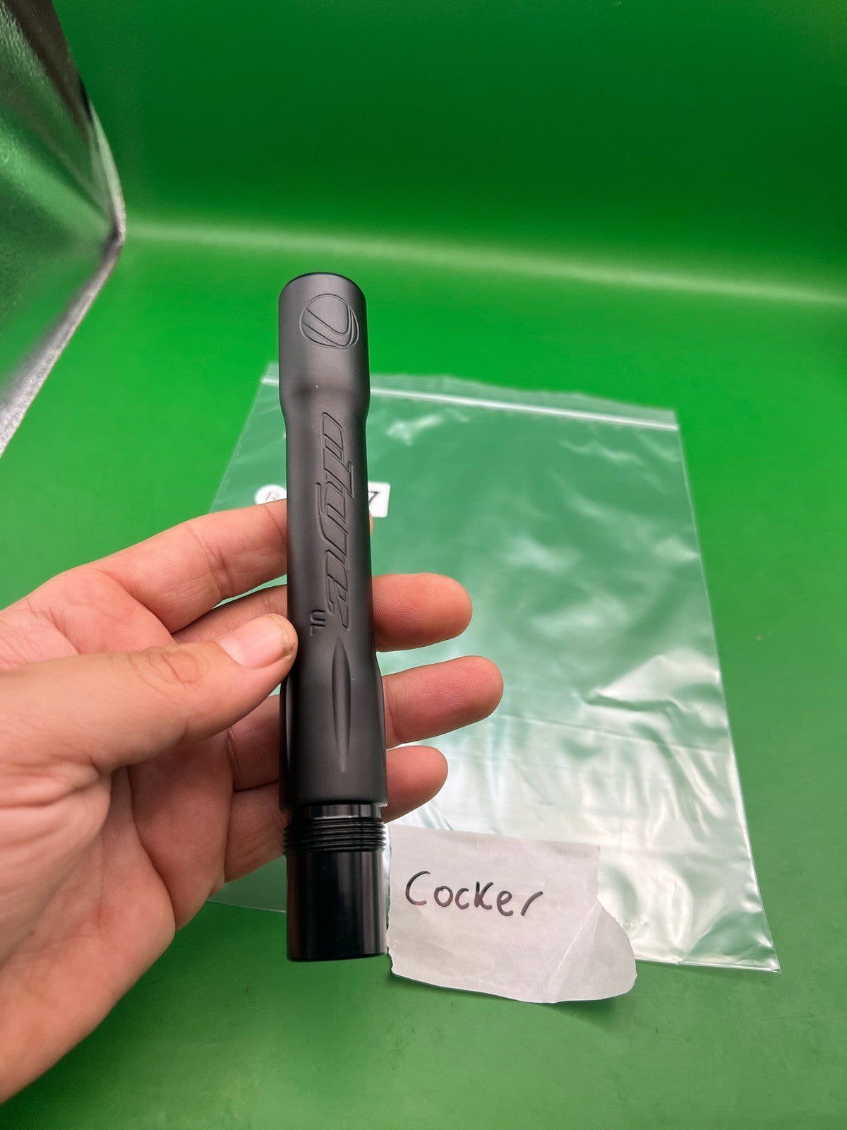 Dye UL  Barrel Back .687 Bore Autococker AC Thread Black 6"