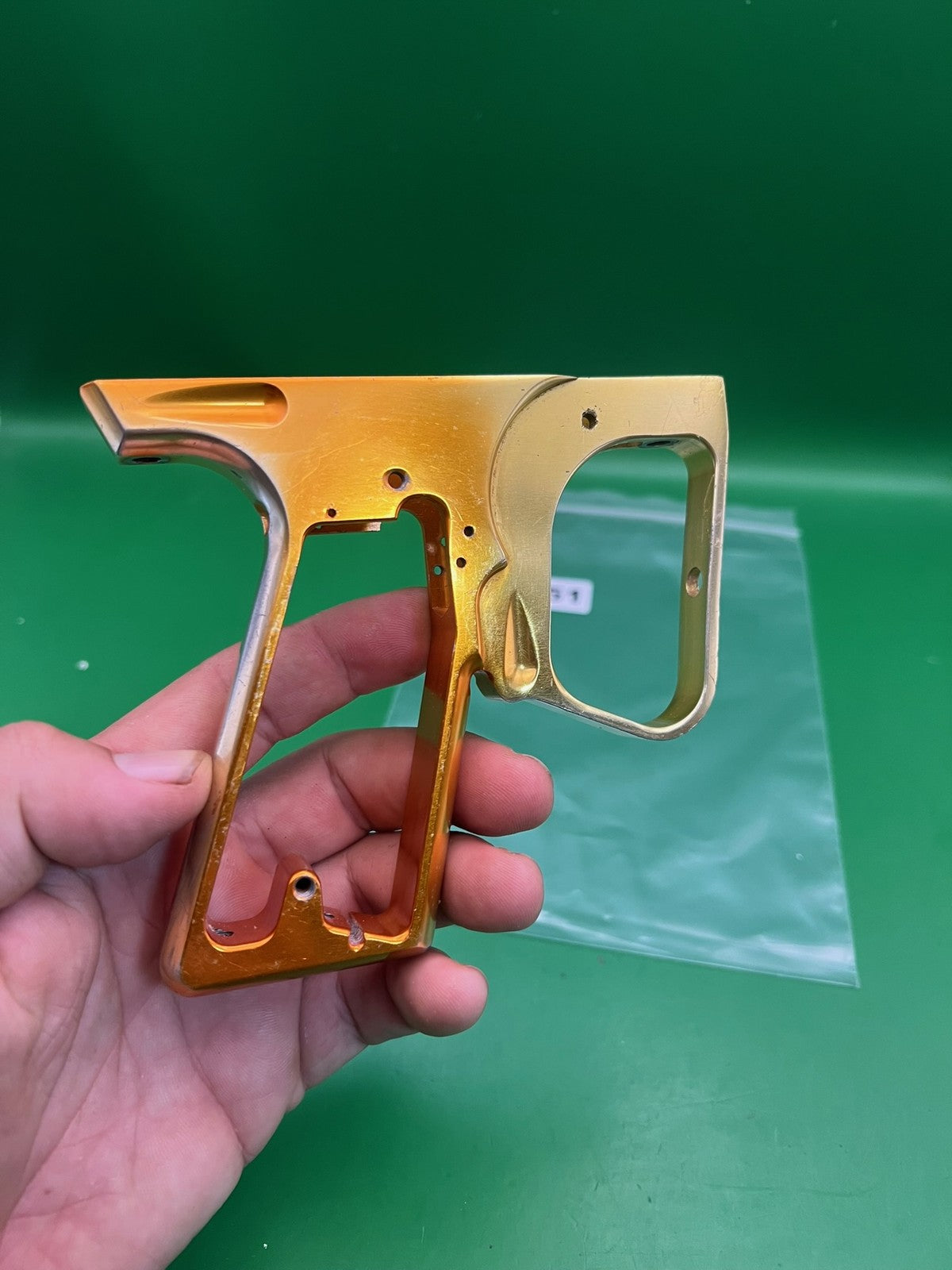 Smart Parts Shocker SFT Trigger Frame Gold Anodized Aluminum