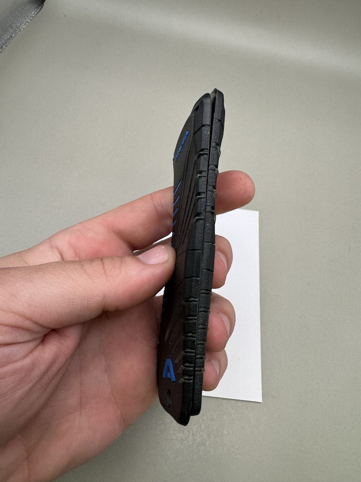WDP Angel A1 Grip Panels Black Blue