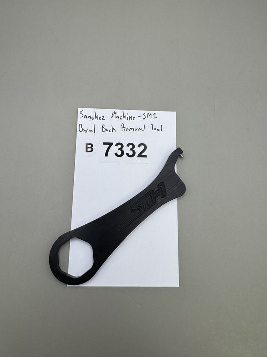 Sanchez Machine SM-1 Barrel Back Removal Tool Black