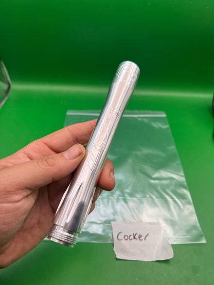 Dye UL-I Barrel Back Autococker AC Thread Polished Clear Silver