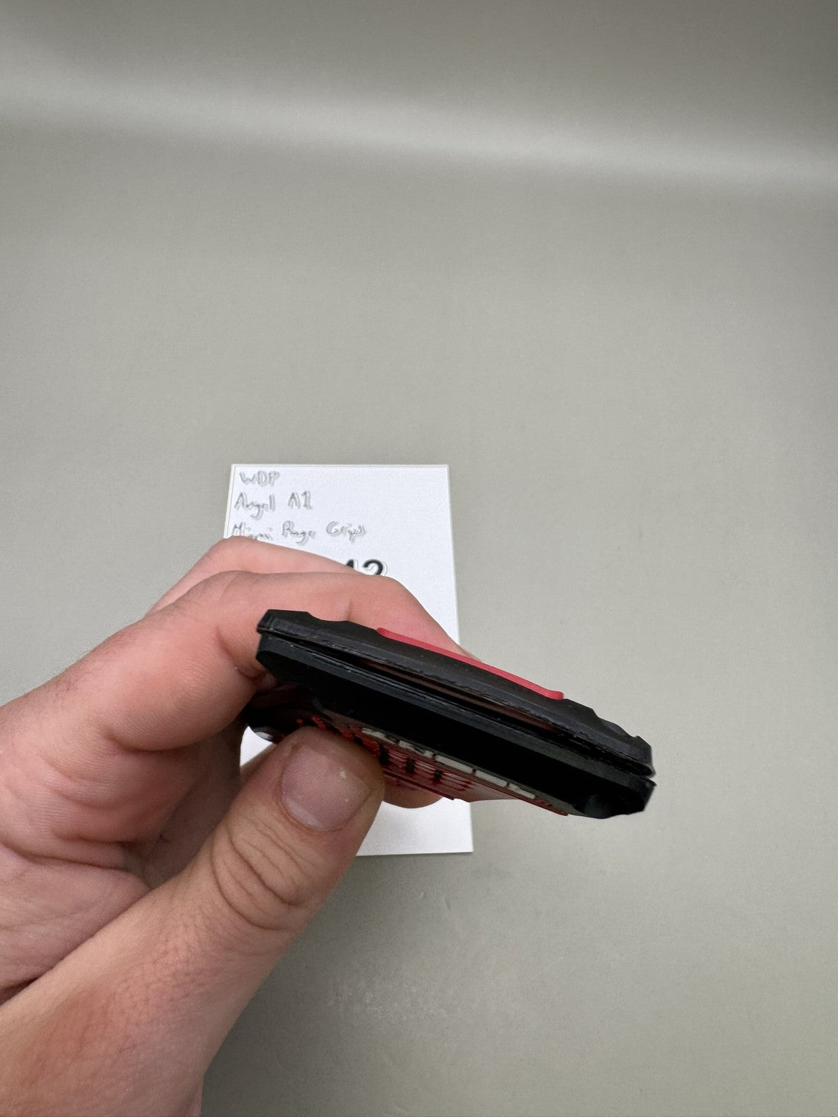 WDP Angel A1 Miami Rage Dirty South Grips Black Red