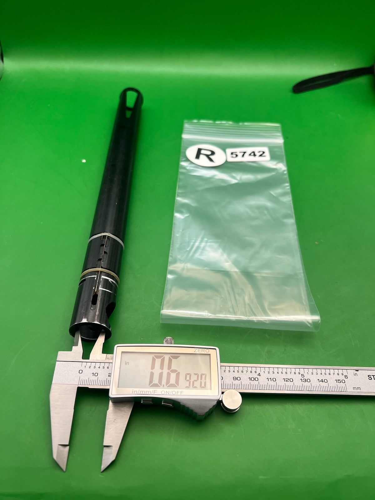 Automag Back 12" .692 Black - used paintball barrel back - black