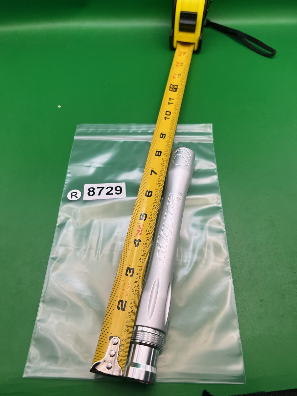 Dye UL Barrel Back Satin Silver .686 Bore AC Thread ~11in