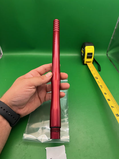 CP Custom Products 14in Paintball Barrel 689 Bore Ion Thread Red Anodized