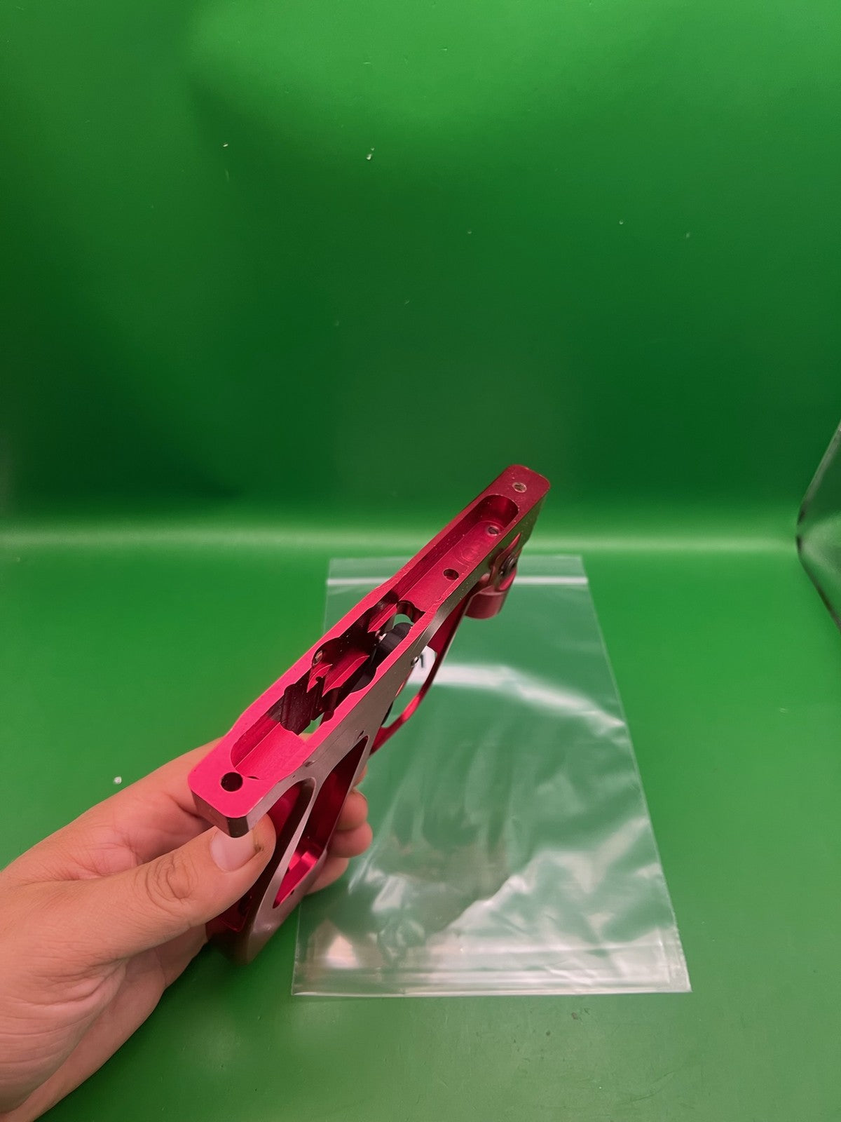 Smart Parts Ion 85Â° Trigger Frame Red Anodized Aluminum GOG