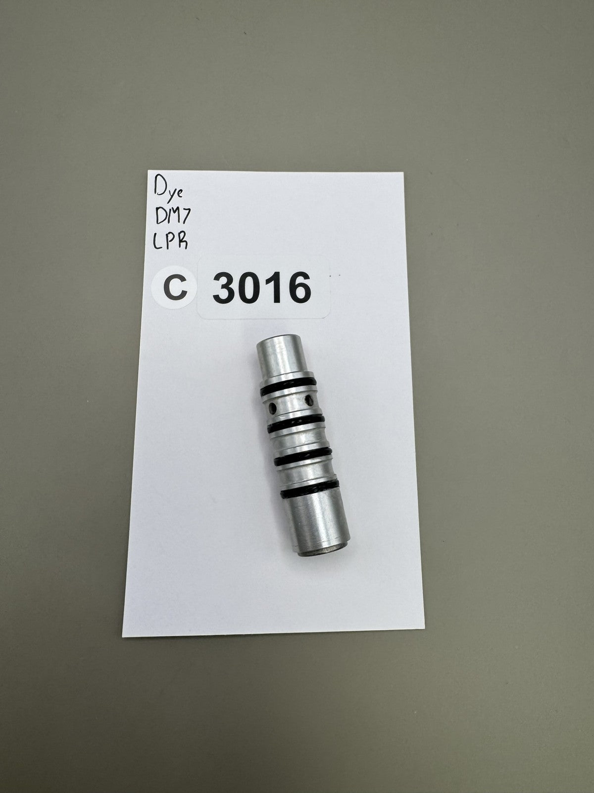 Dye DM7 LPR Low Regulator Paintball Part Silver