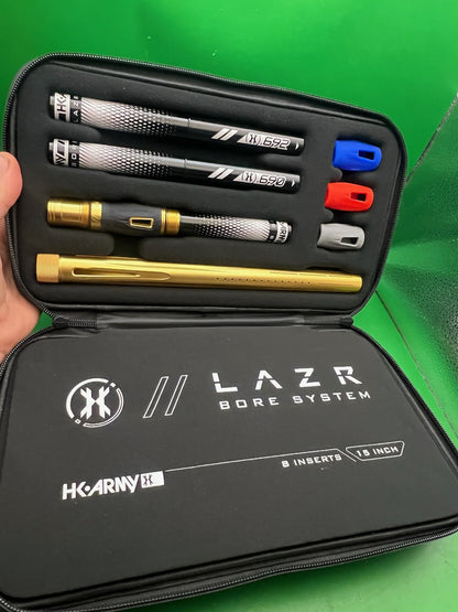 HK Army LAZR Bore System 15" Gold Black 8 Insert Complete Barrel Kit
