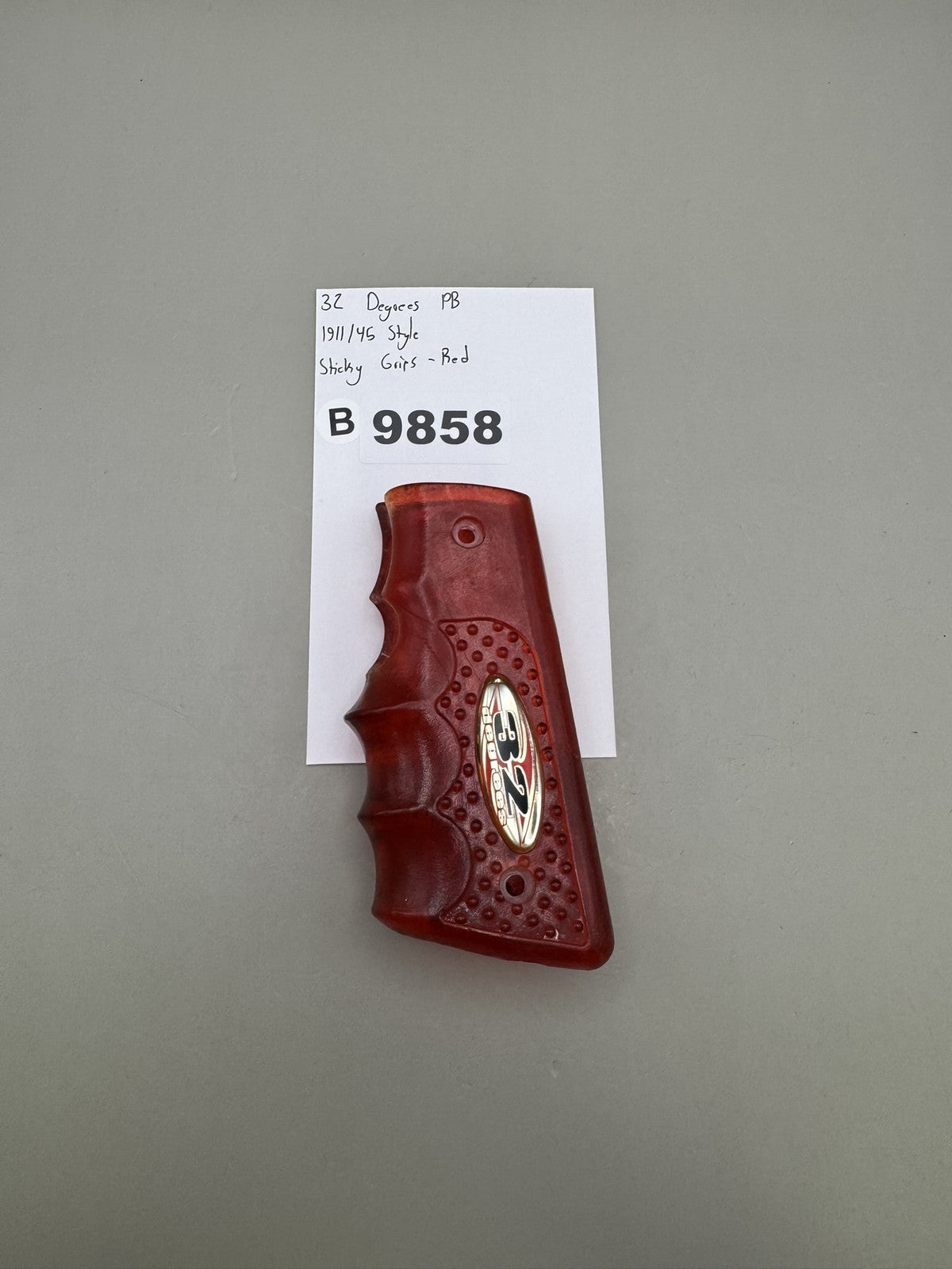 32 Degrees PB 1911/45 Style Sticky Grips - Red
