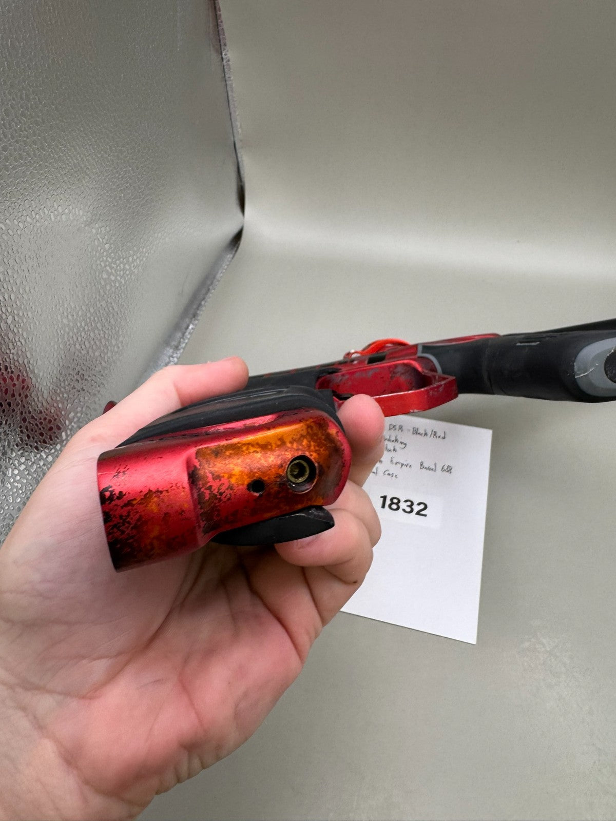 Dye LAB DSR - Black/Red - Paintball Marker Fully Working