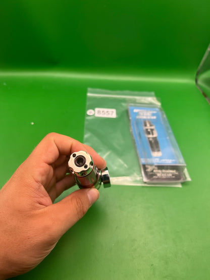 System X PB Inline HPR Torpedo Regulator Red Silver Polished