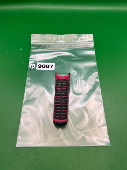 DLX Luxe ICE Front Grip Cover Rubber Red Black Paintball Marker