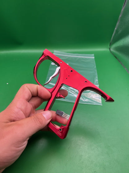 Dye DM5 Trigger Frame Red Anodized Aluminum Electronic E-Frame
