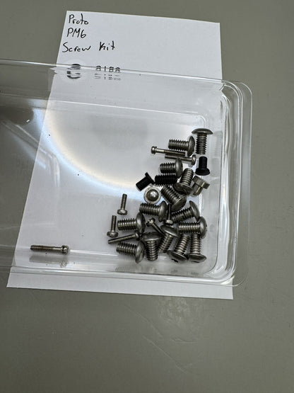 Proto PM6 Screw Kit