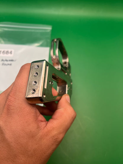 WGP Autococker Swing Trigger Frame Silver Aluminum Hinge Style