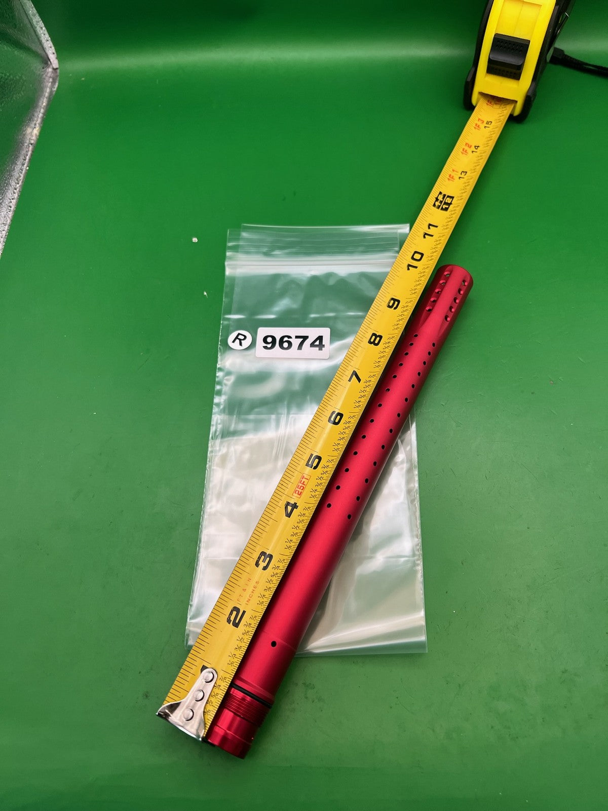 Dye UL-S Paintball Barrel Tip Red 14"