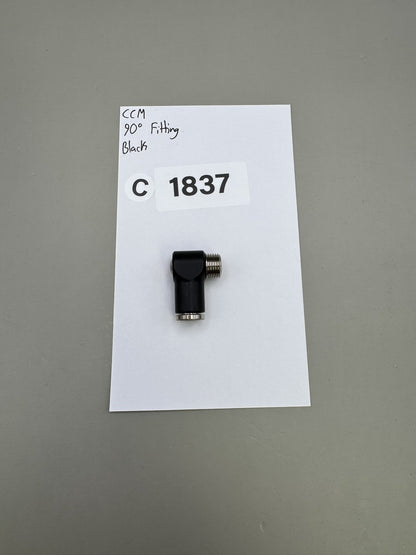 CCM 90Â° Fitting Black
