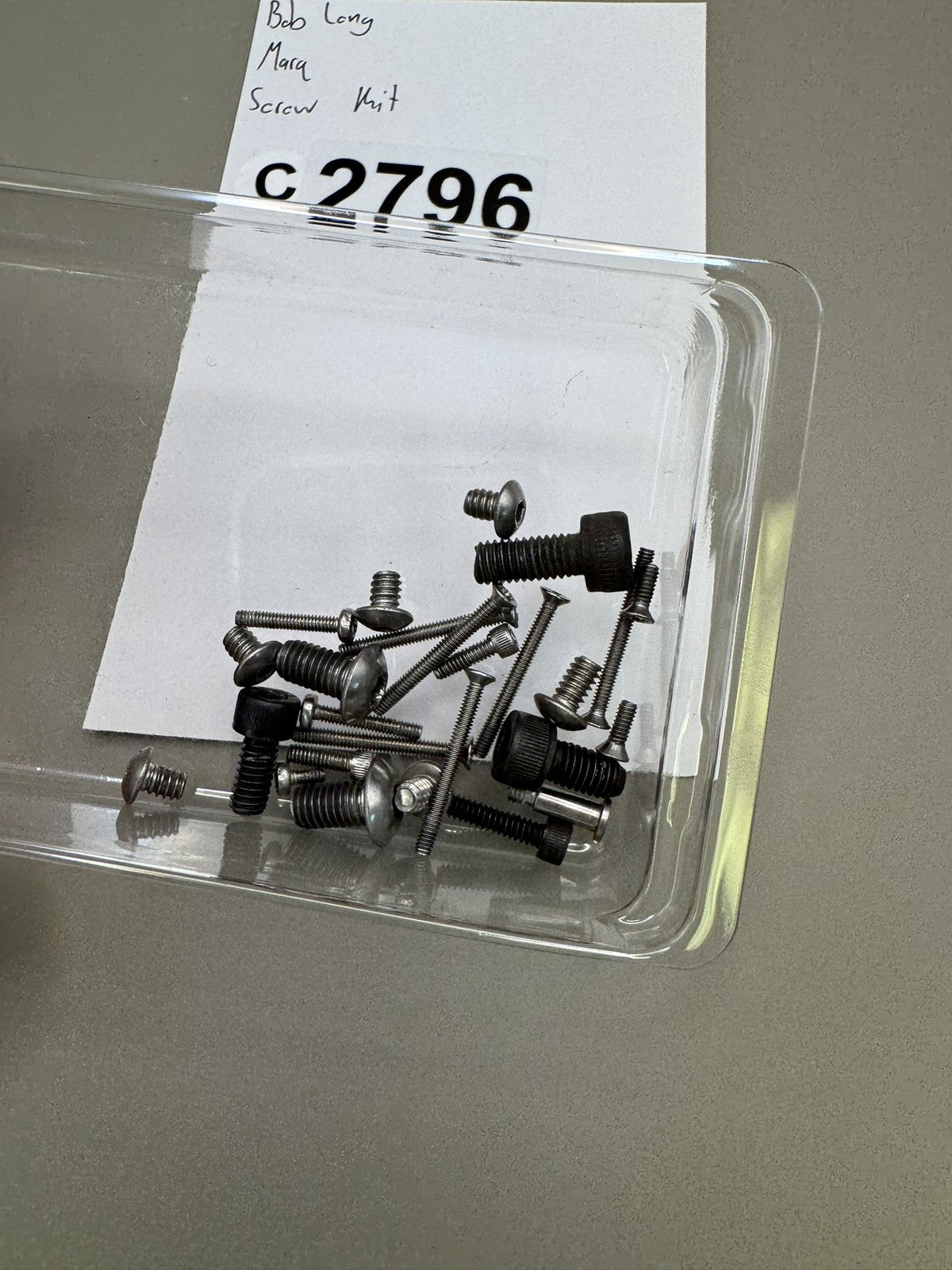 Bob Long Marq Screw Kit