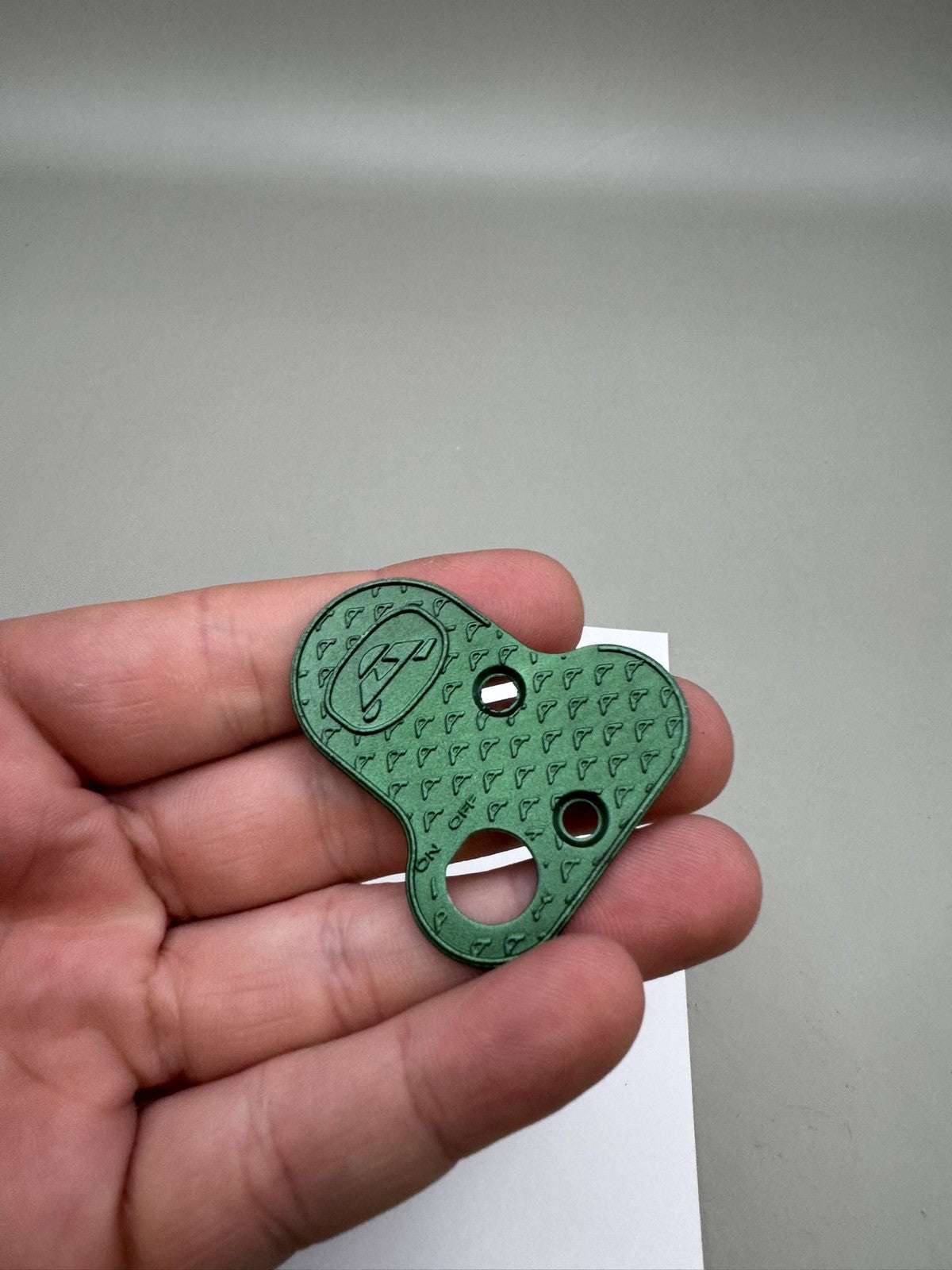 WDP Angel A4 Back Plate - Green
