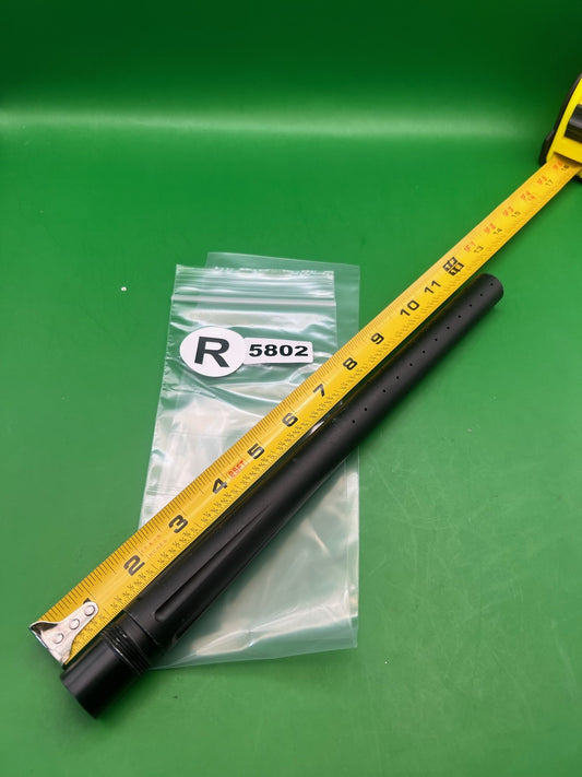 Autococker Empire Barrel Back 12" .692 Black - used paintball barrel back - black
