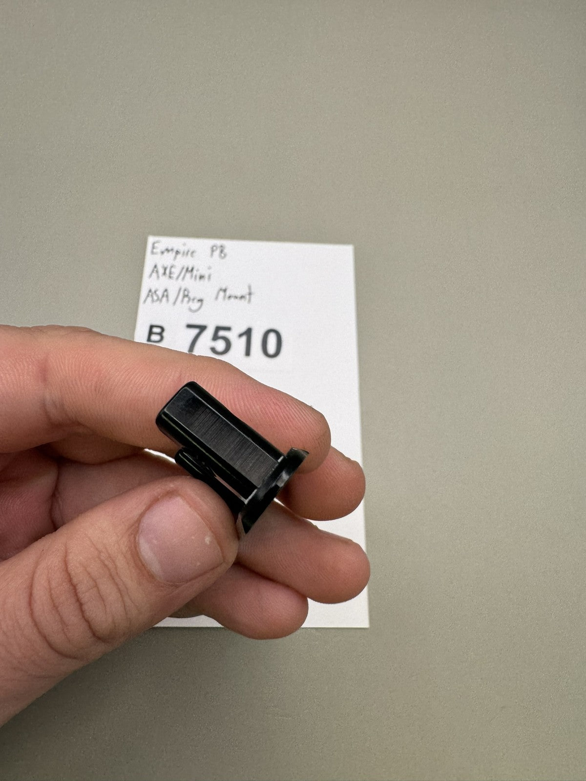 Empire AXE Mini ASA Body Mount Black