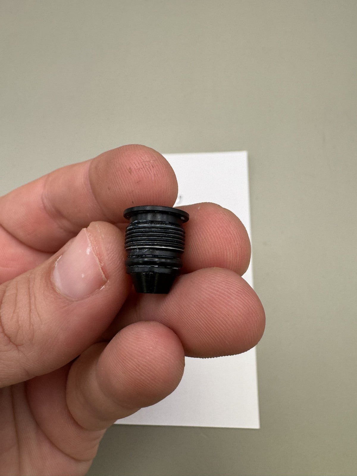 WDP Angel A1 Front Valve Plug Black