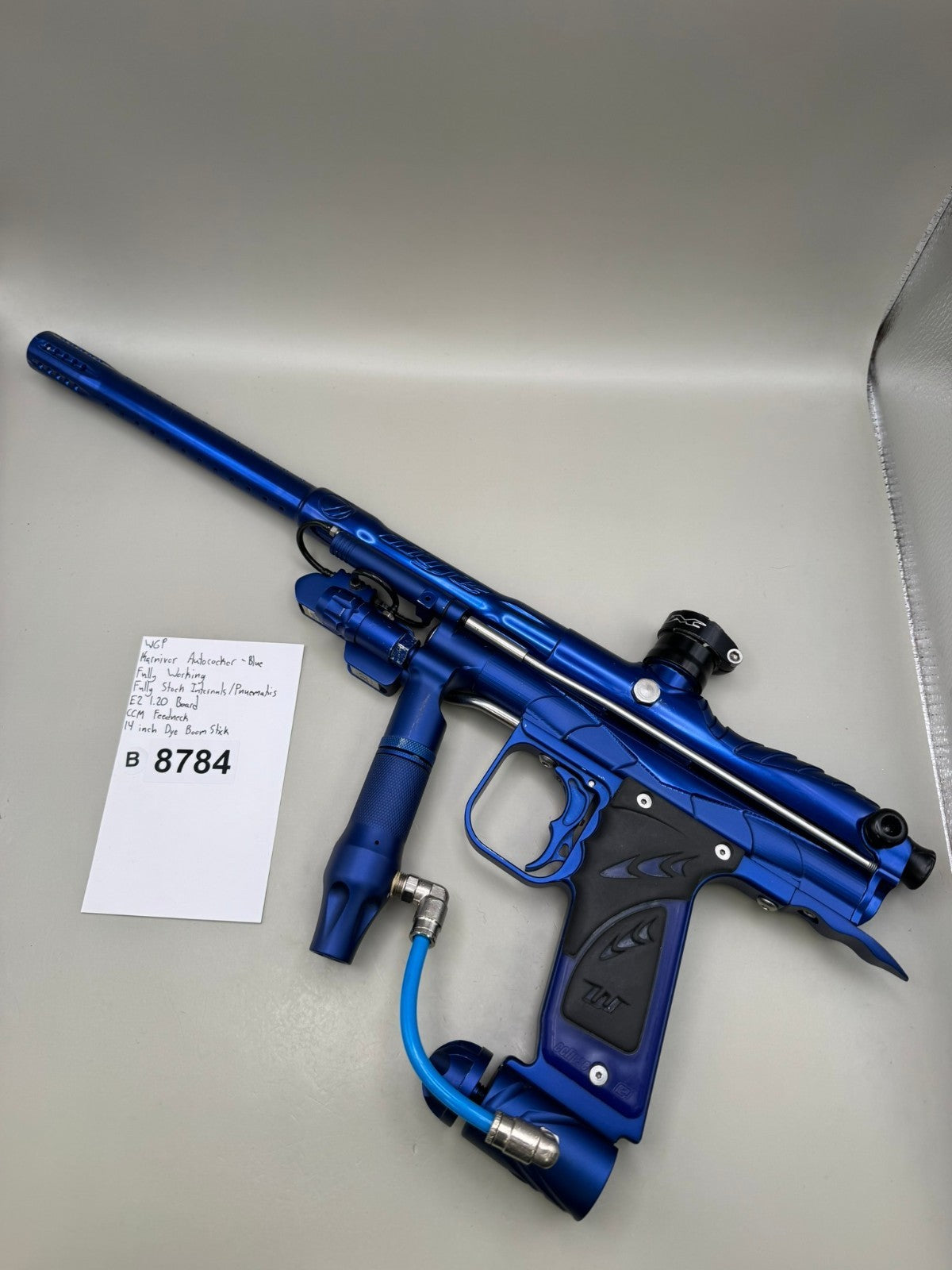 WGP Karnivor Autococker - Blue - Paintball Marker Fully Working