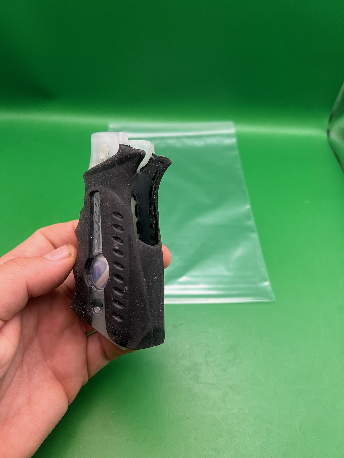Dye Sticky Grip Rubber Grip Panels Black Navy Blue