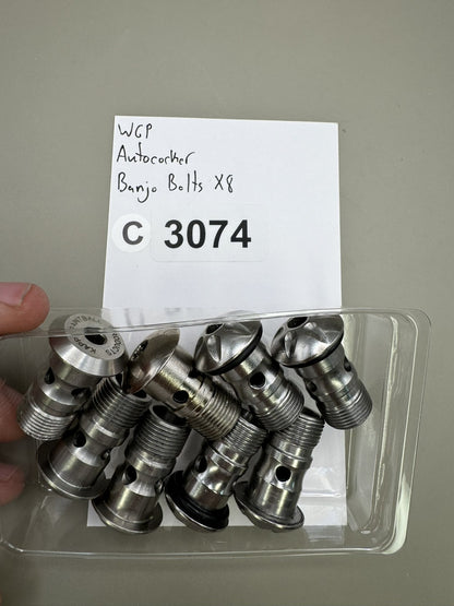 WGP Autococker Banjo Bolts X8