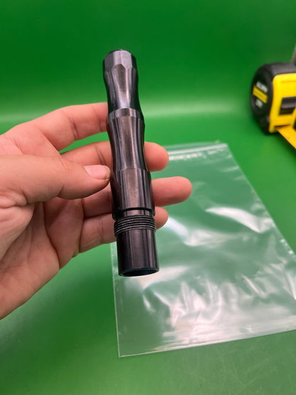 Autococker CP Back .689 Black - used paintball barrel back - black