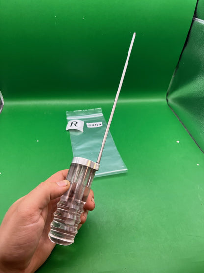 Clear CCM Autococker Pump Kit - used paintball pump kit - clear/silver