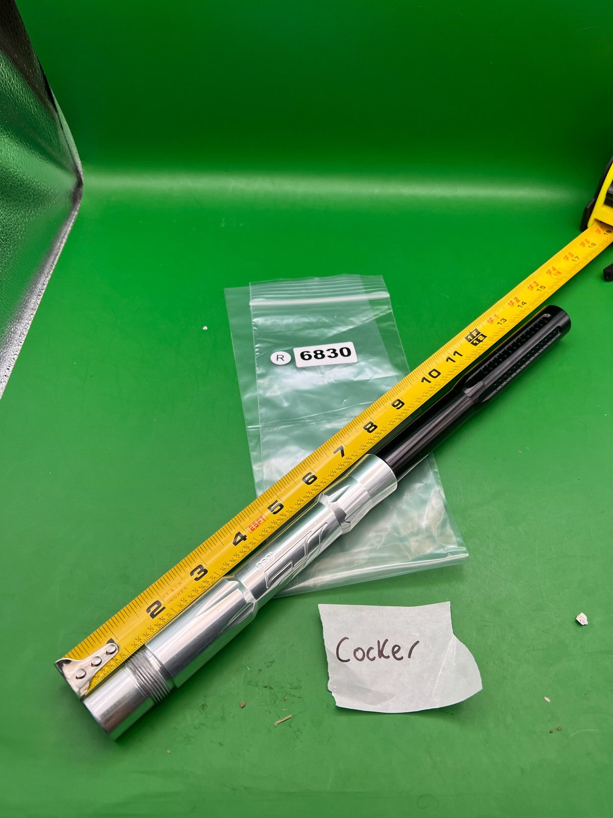 Two-Piece Autococker Powerlyte Silver Black .689