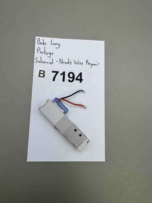Bob Long Protege Solenoid - Needs Wire Repair