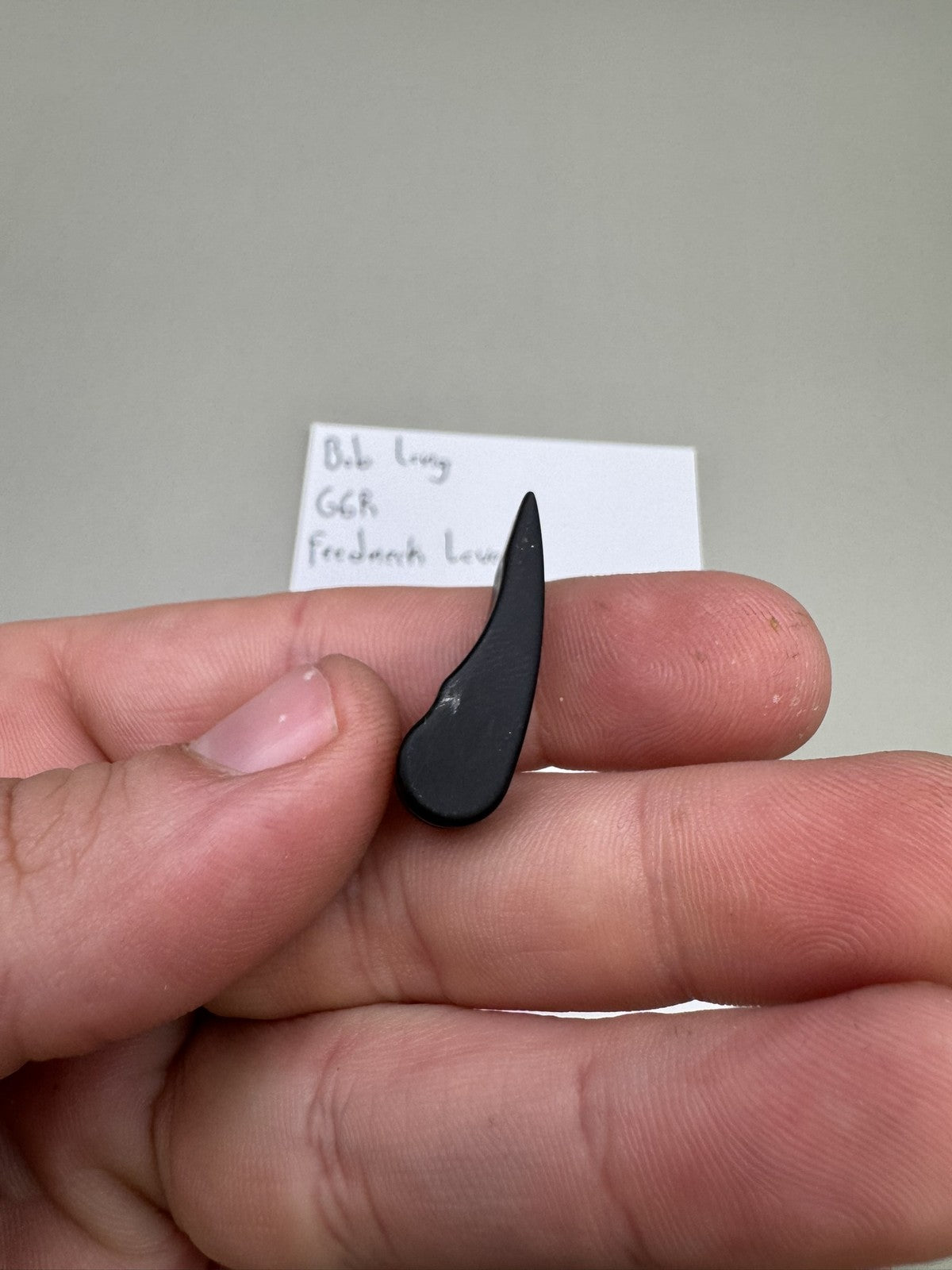 Bob Long G6R Feedneck Lever Black