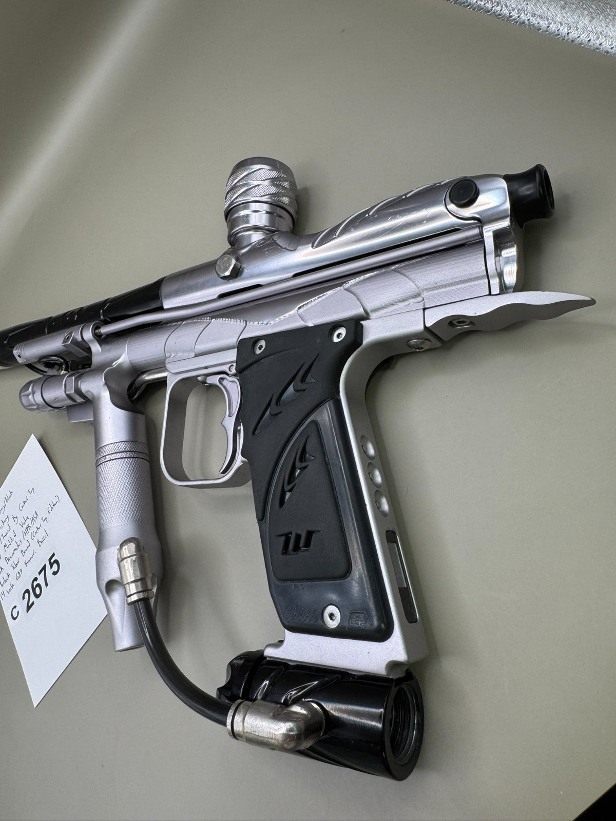WGP Karnivor - Grey/Black - Paintball Marker Fully Working with Morlock Board