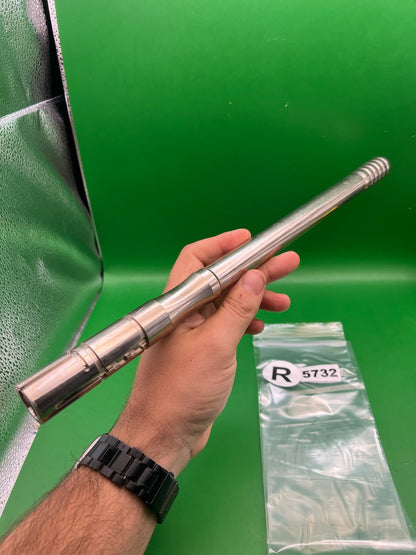 CP Automag Barrel Chrome - used paintball barrel - chrome/silver