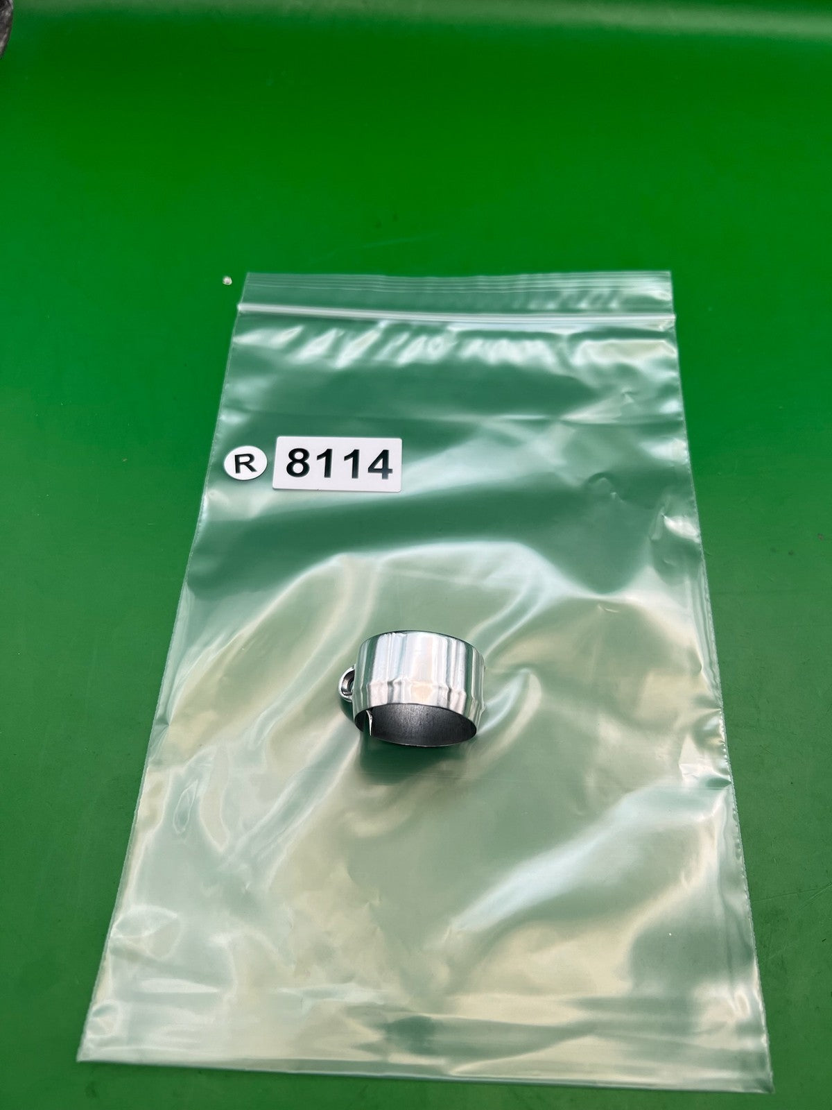 Dye Feedneck Collar Silver