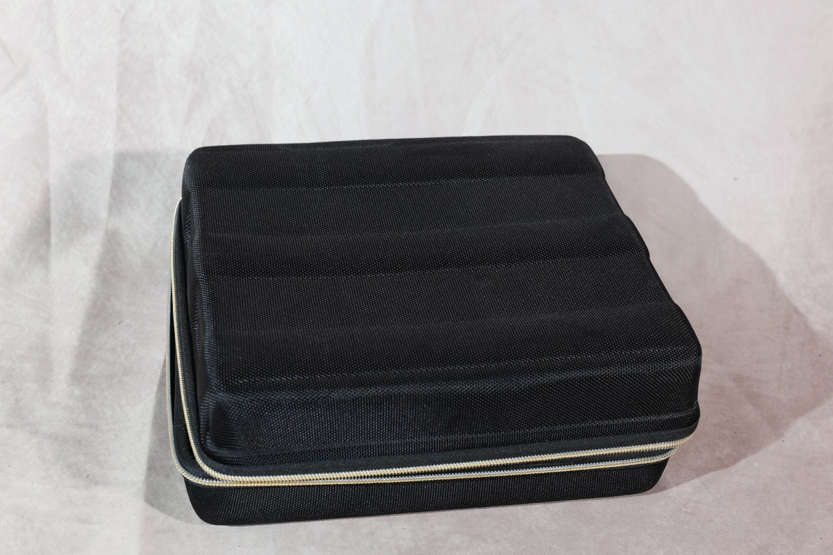 HK Army VCOM Paintball Marker Case Black Gold Hard Shell Carrying Storage