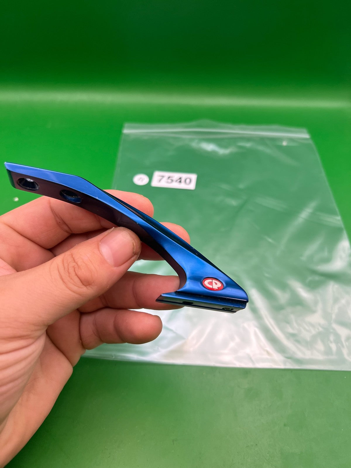 Custom Products CP ASA Rail Drop Forward Blue Anodized Aluminum