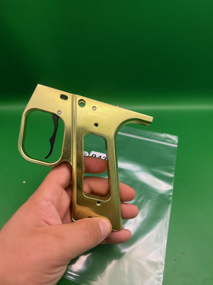 WGP Autococker Hinge Trigger Frame Gold Anodized Aluminum Mechanical
