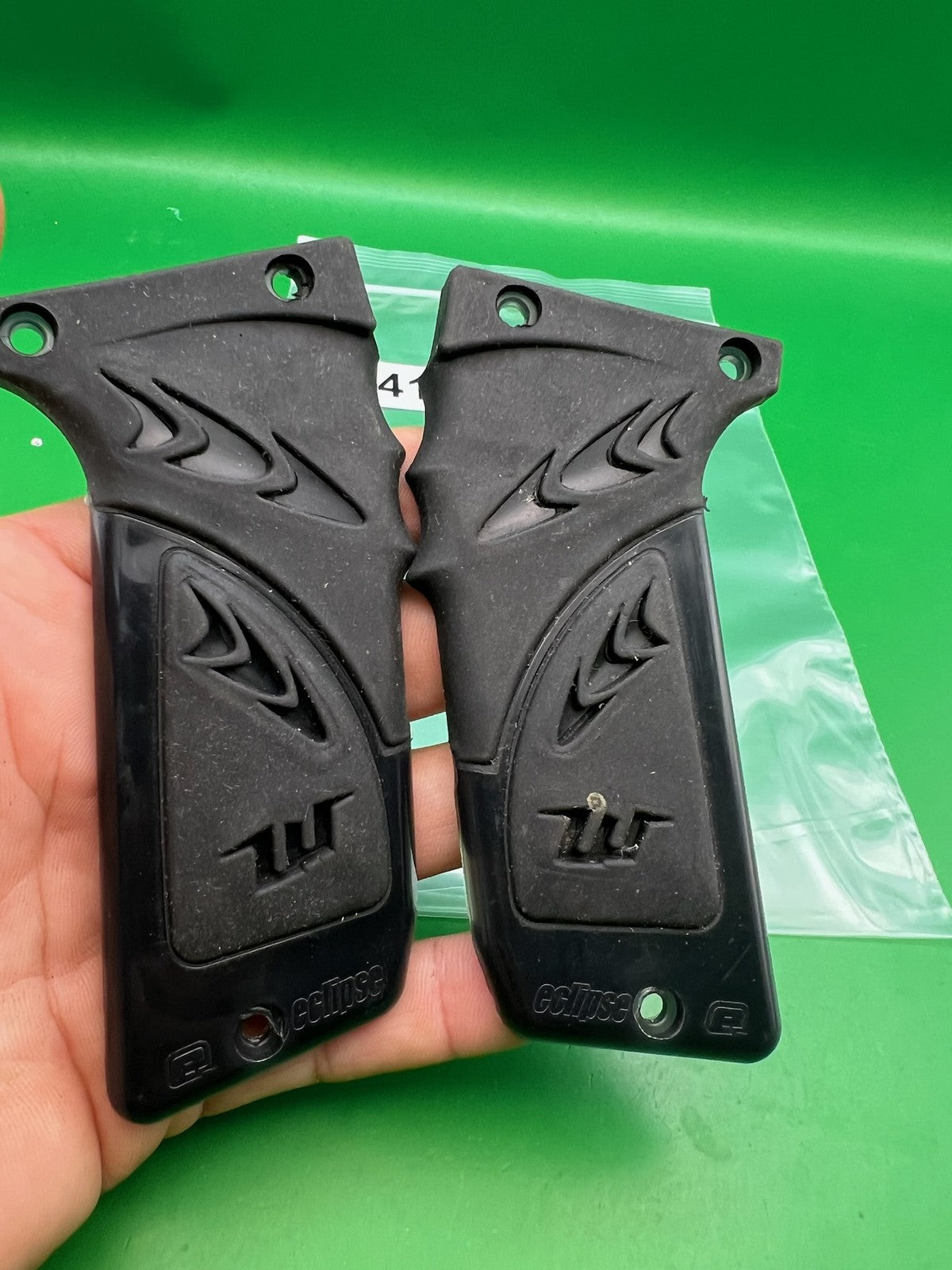 Planet Eclipse WGP Worr Blade Grip Panels Black E-Blade Autococker
