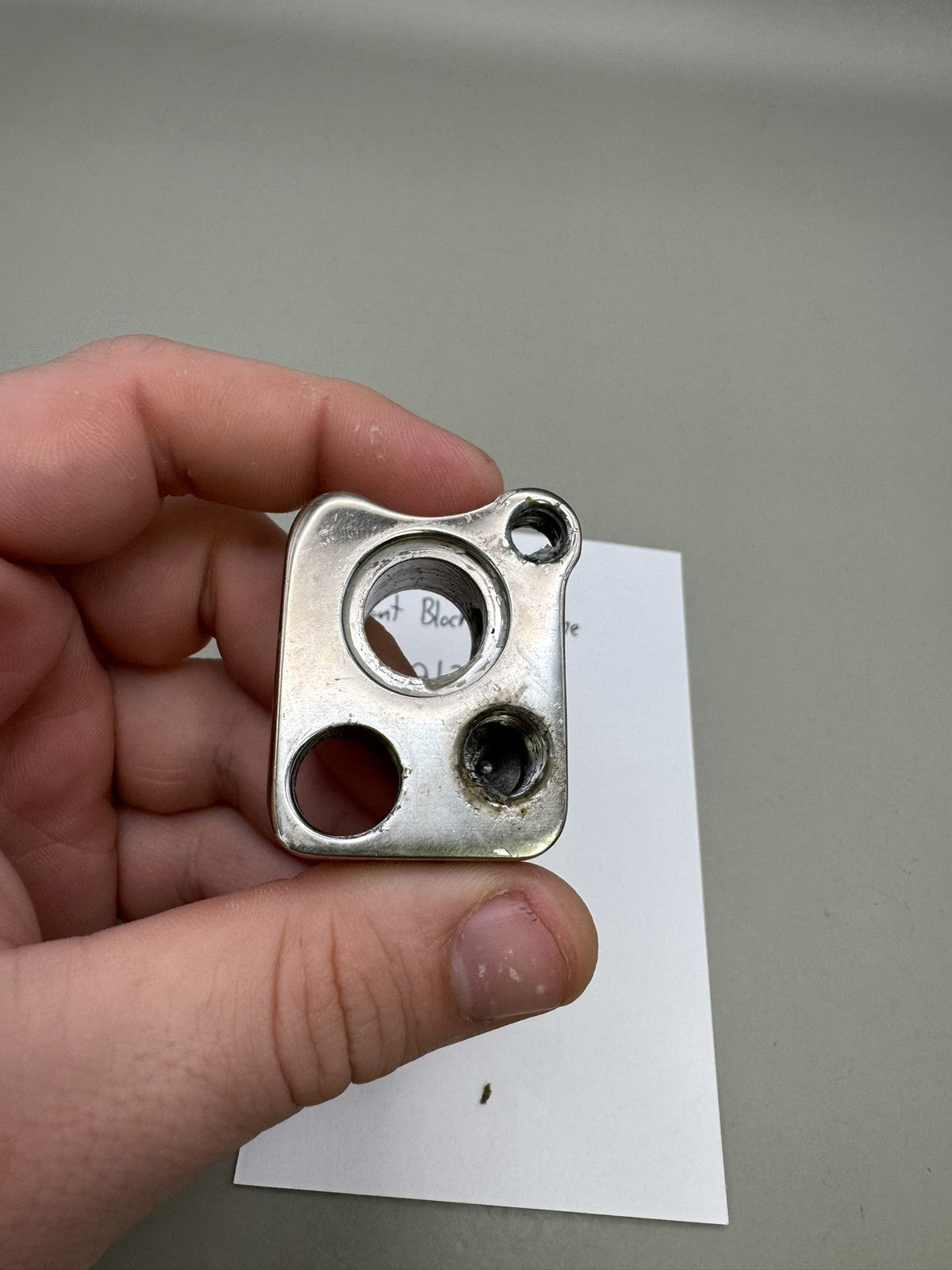 WGP Autocoker Front Block -Chrome