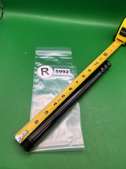 CP Barrel Tip Black - used paintball barrel tip - black