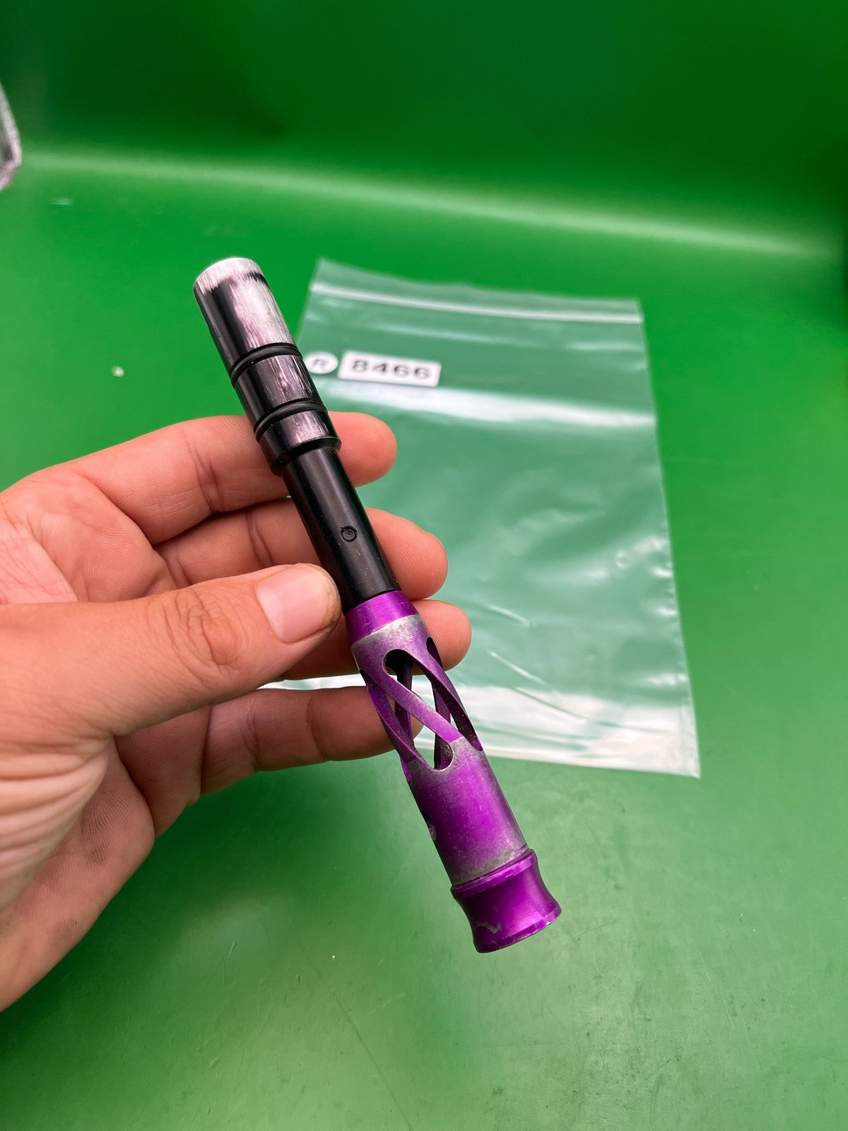 Custom Purple Autococker Bolt