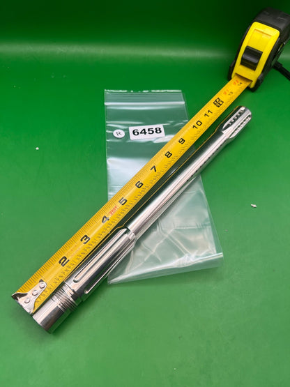 Autococker Dye SS Barrel - Check Thread - used paintball barrel - silver
