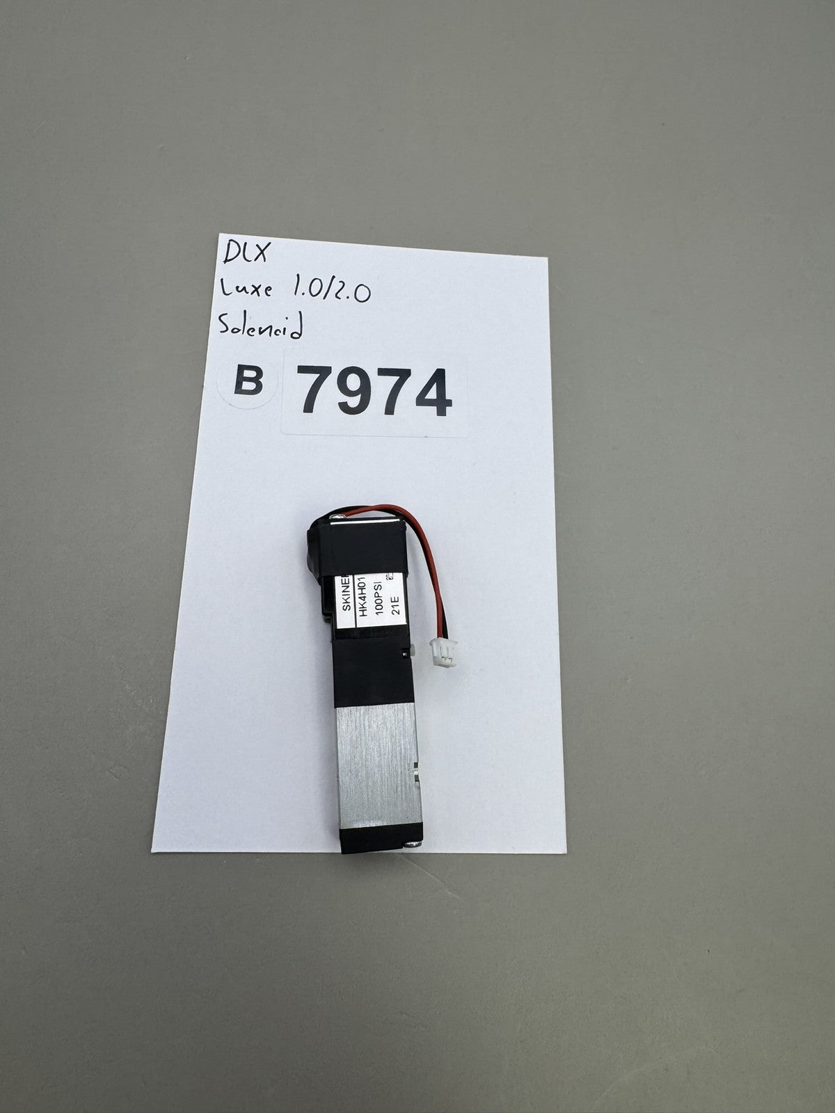DLX Luxe 1.0 2.0 Solenoid Black Silver