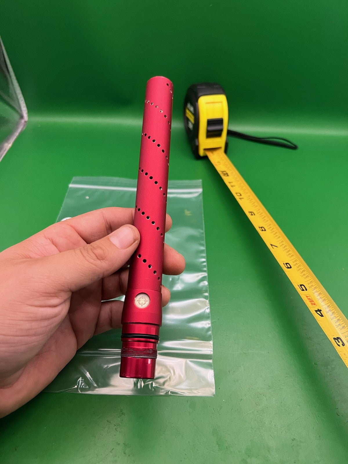 Smart Parts Progressive Paintball Barrel Tip Red 12in