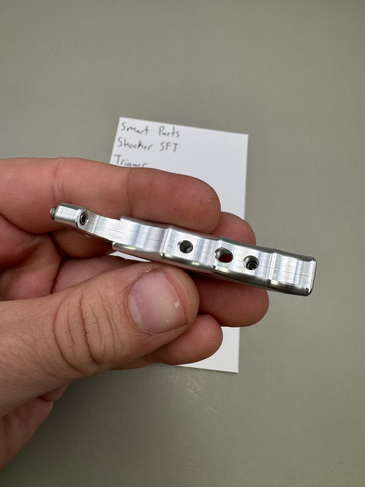 Smart Parts Shocker SFT Trigger Silver