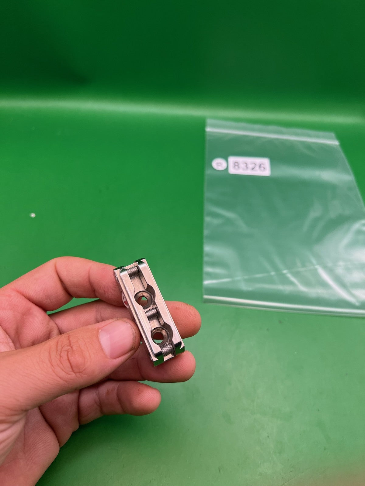 Custom Products CP ASA Rail Silver Aluminum Paintball Marker Mount