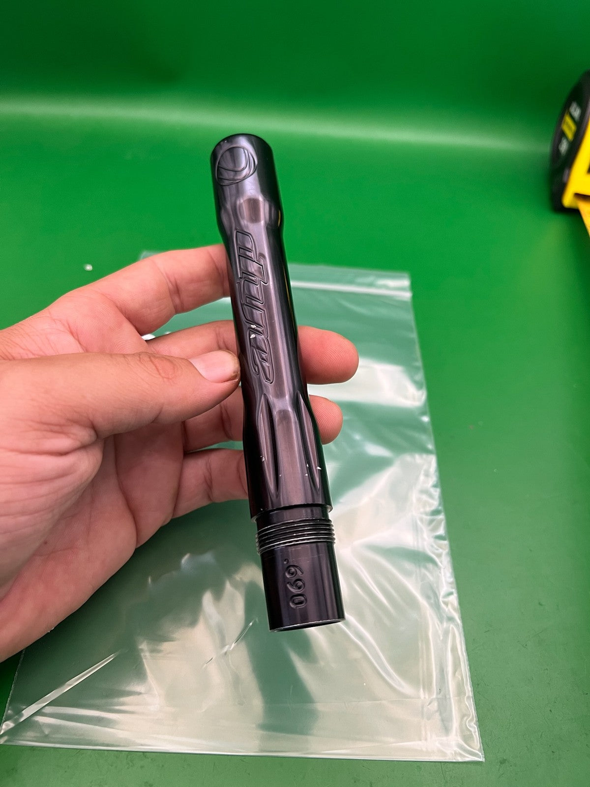 Dye UL Ultra Lite Barrel Back .690 Bore Autococker AC Thread Black 6"